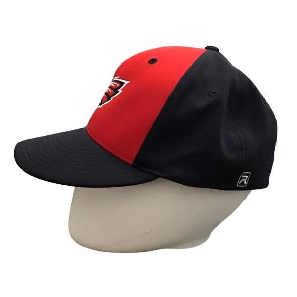 RICHARDSON EAGLES MEN RED/NAVY FLEXFIT HAT SIZE S/M - Picture 2 of 5